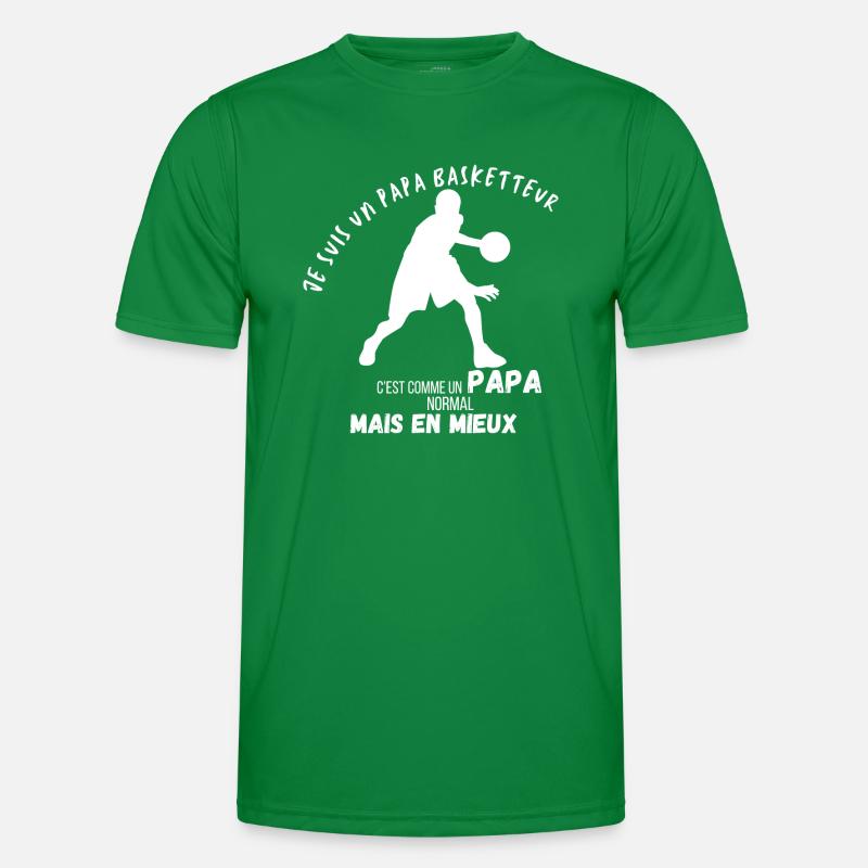 papa basketteur T-shirt sport Homme