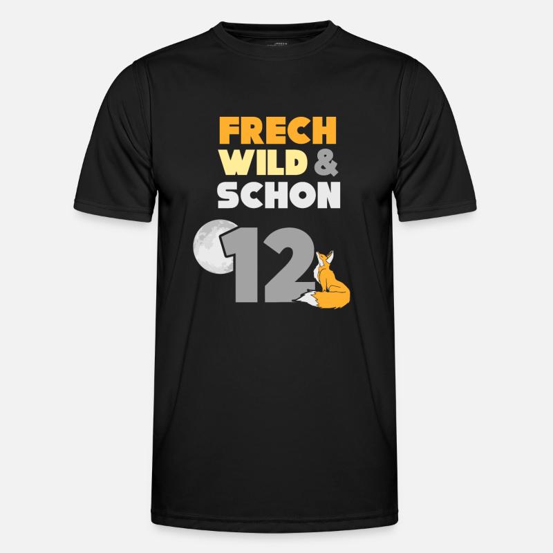 12 Jahre Geburtstag Junge Mädchen Fuchs Männer Funktions-T-Shirt