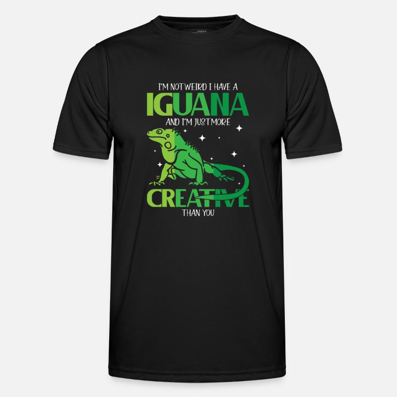 talk about Iguanas Männer Funktions-T-Shirt