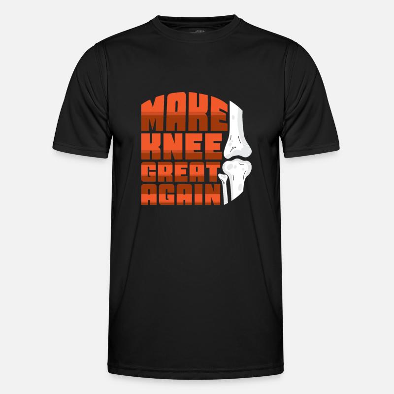 Make Knee Great Again Männer Funktions-T-Shirt