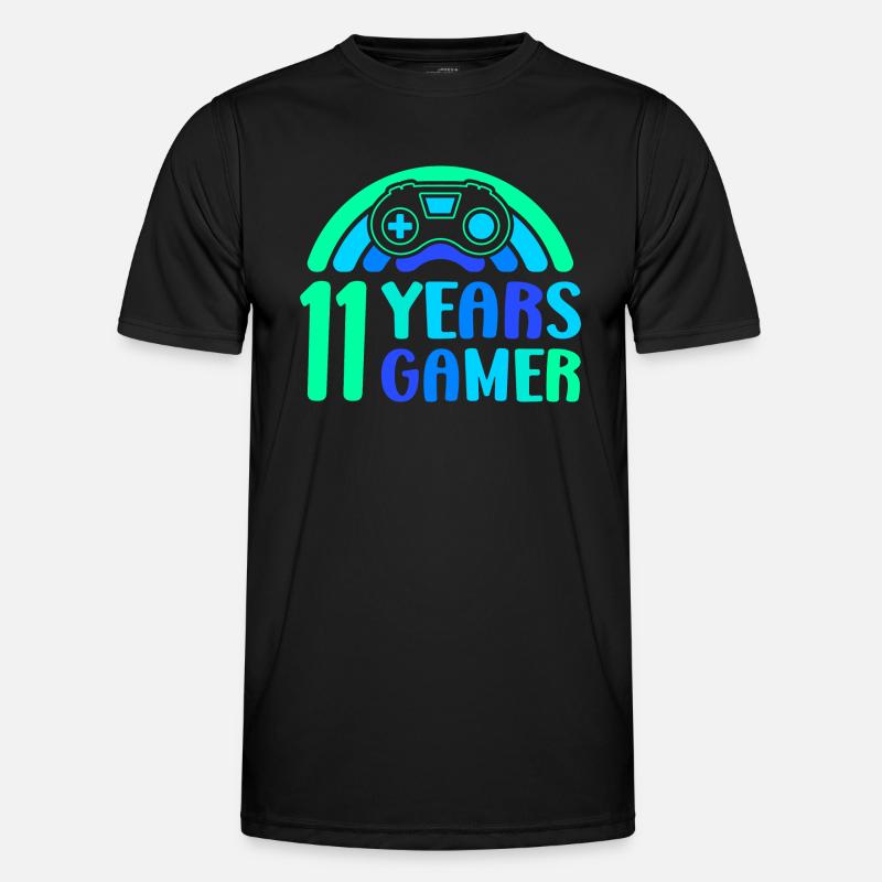 11. Geburtstag Junge 11 Jahre Controller Gaming Männer Funktions-T-Shirt