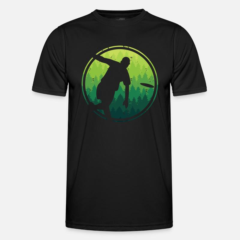 Discgolf Spieler Disc Golf Discgolfspieler Männer Funktions-T-Shirt