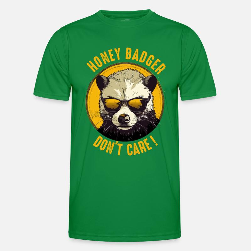 Honey Badger Dont Fact T-shirt sport Homme