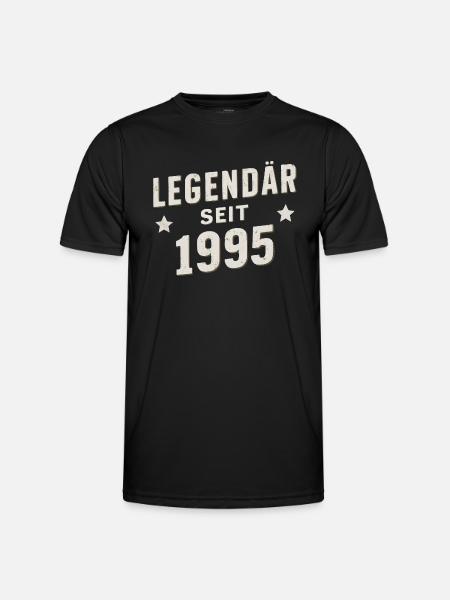Légendaire depuis 1995 - T-shirt sport Homme - noir