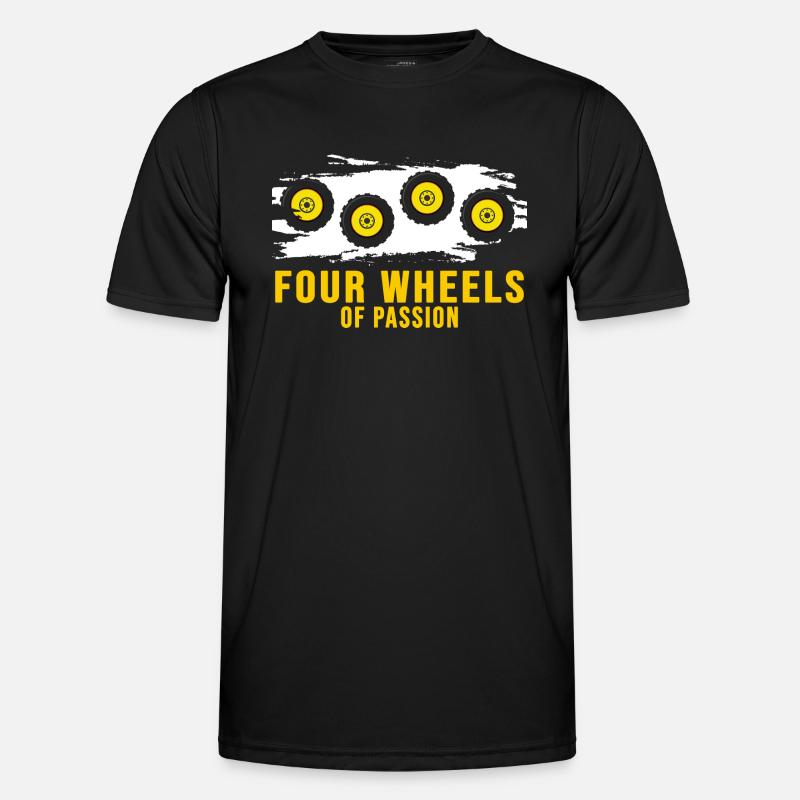 Traktor Traktorfahrer "Traktorreifen" Männer Funktions-T-Shirt