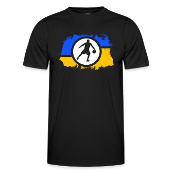 basketteur basketteur dunking-king - T-shirt sport Homme - noir - Devant - AI Model Male 178 dark (178cm)