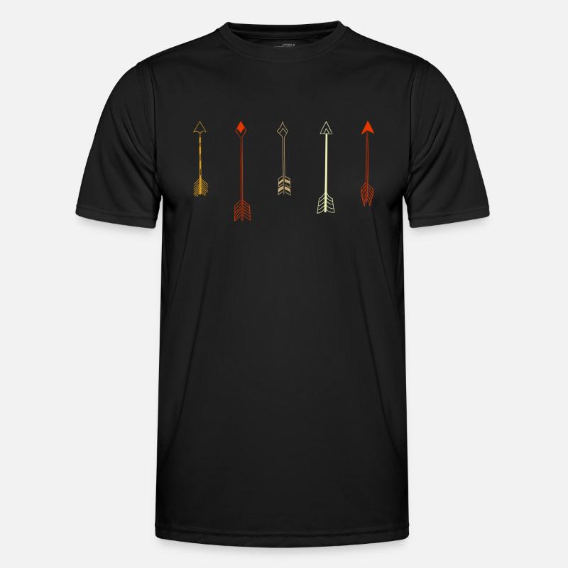 Arrows Archer Target Water Bow Target Target Men's Functional T-Shirt