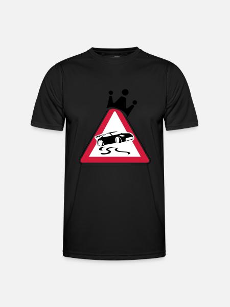 Drift King - Men's Functional T-Shirt - black