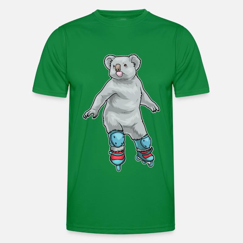 Koala Patins à roues alignées T-shirt sport Homme