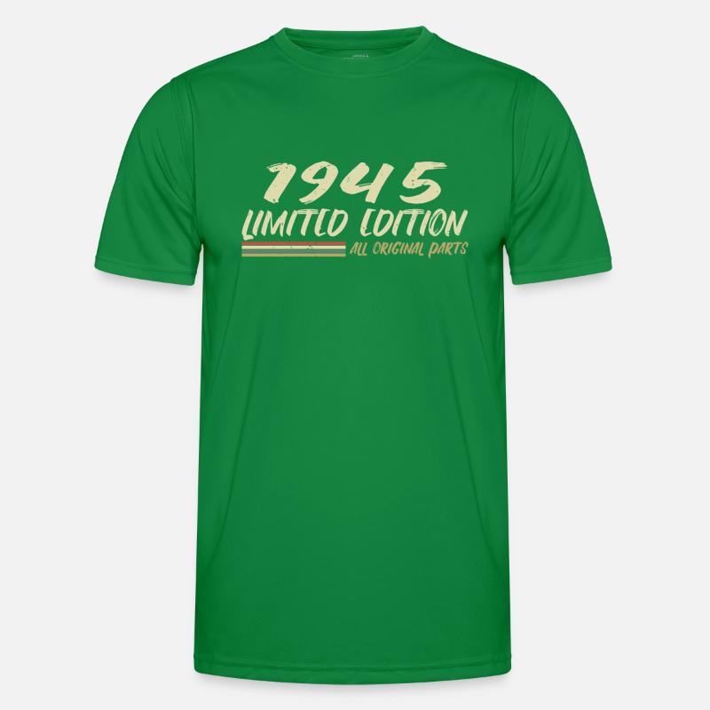 1945 Geburtstagsgeschenkidee 1945 Männer Funktions-T-Shirt