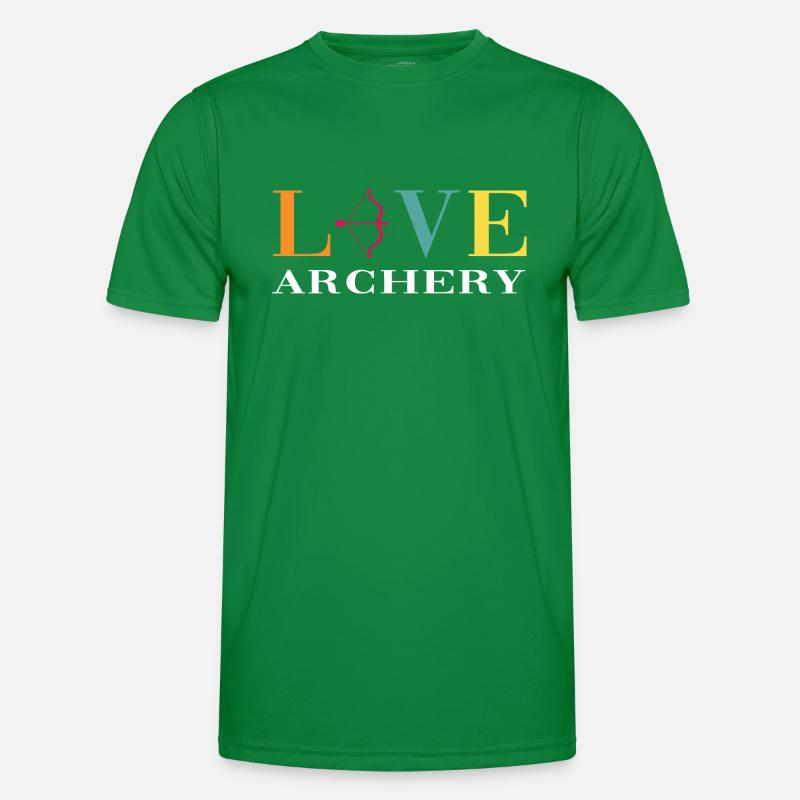 Archery archer bow and arrow target Men's Functional T-Shirt