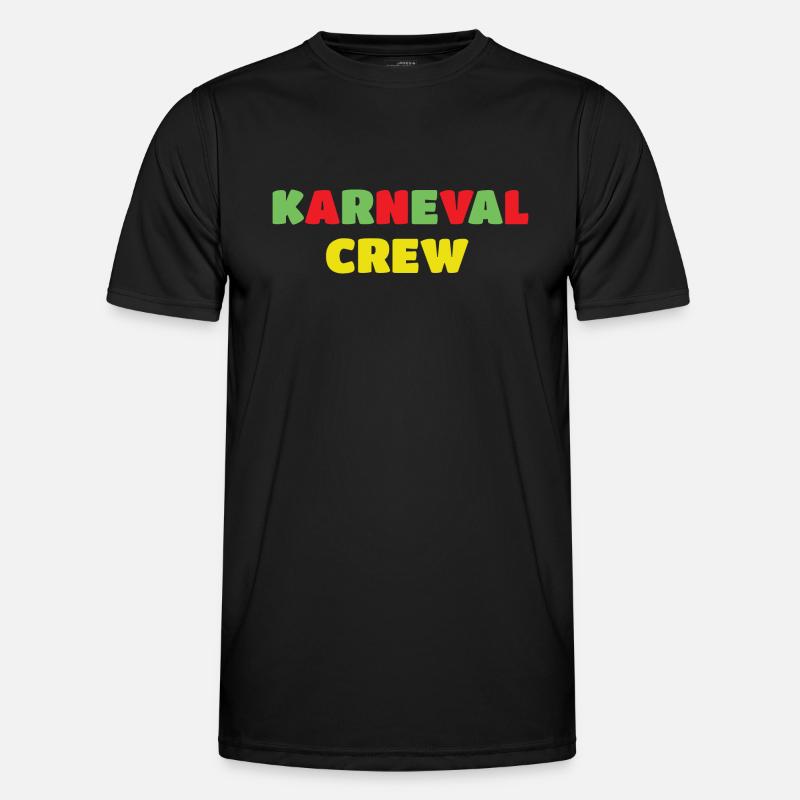 Karneval Crew Männer Funktions-T-Shirt