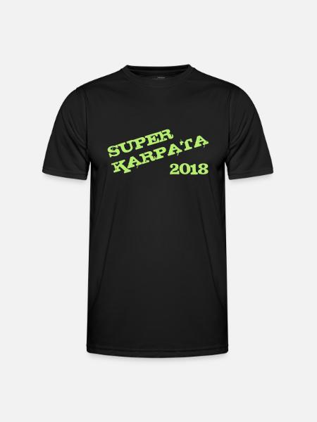 Super Karpata 2018 - Men's Functional T-Shirt - black