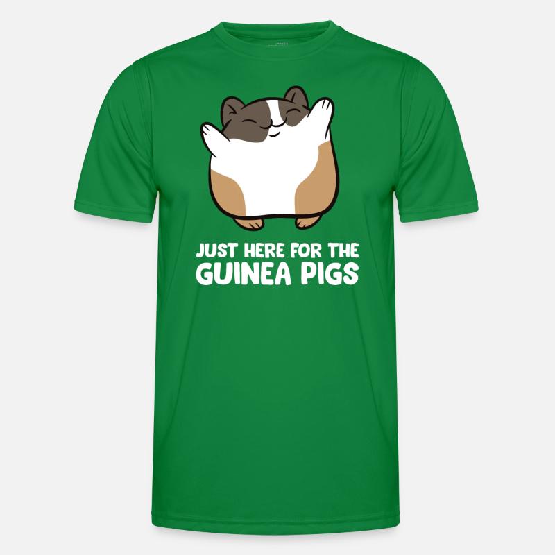 Cochons d'Inde - Just here for the guinea pigs T-shirt sport Homme