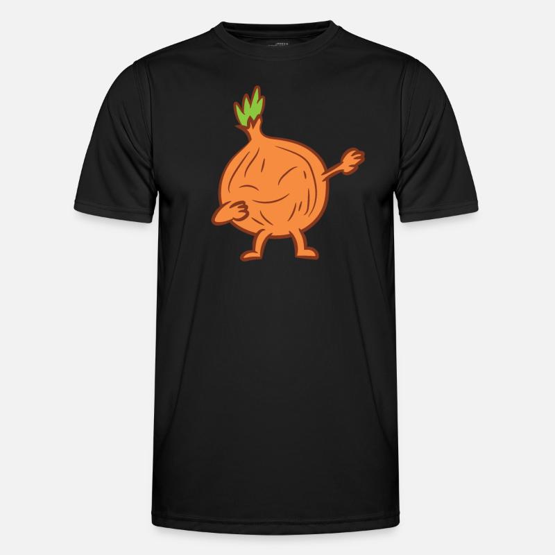 Onion - Dab, dabbing, dancing - Men's Functional T-Shirt - black