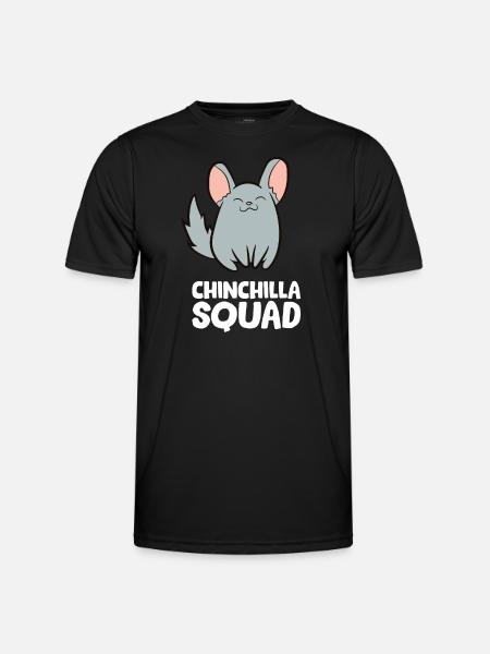 Chinchilla - Chinchilla Squad - Men's Functional T-Shirt - black