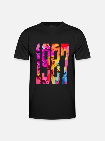 BUNT 39TH BIRTHDAY 1987 - Men's Functional T-Shirt - black