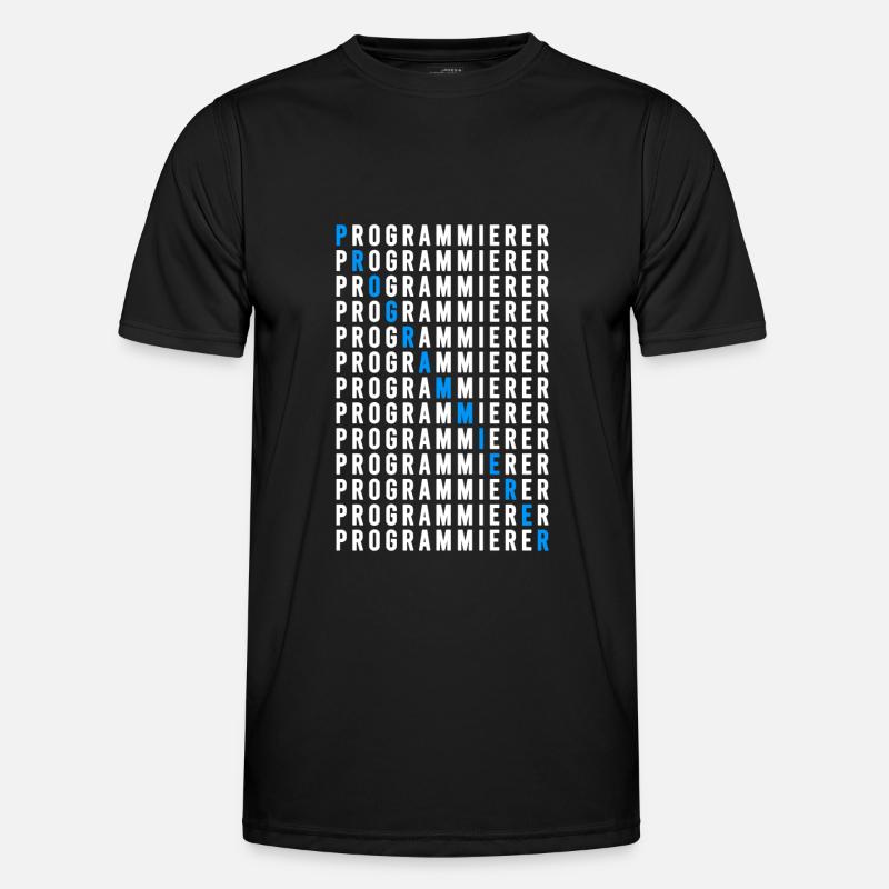 Programmierer - Männer Funktions-T-Shirt - Schwarz