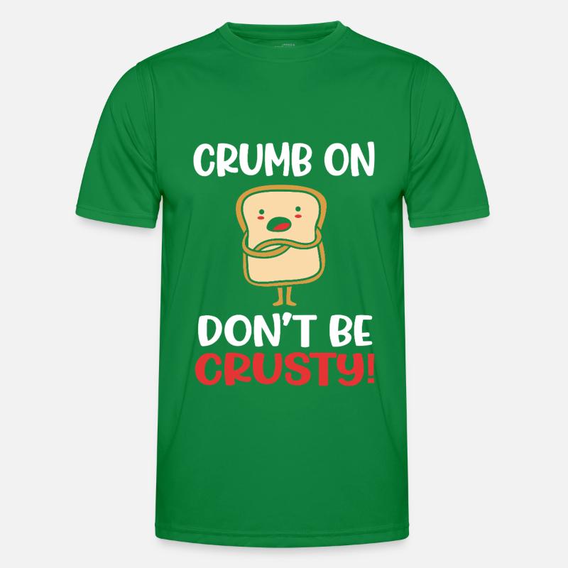 Garlic Bread Men's Functional T-Shirt