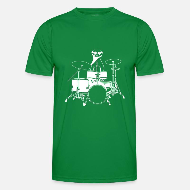 Percussion Animal de compagnie Suricates T-shirt sport Homme