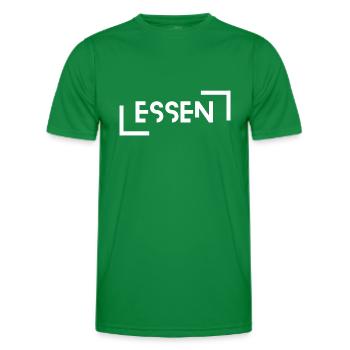 Eat - Men's Functional T-Shirt - kelly green - Front - AI Model Male 178 dark (178cm)