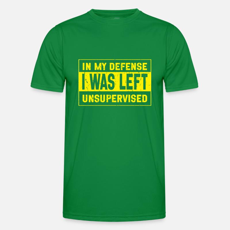 I was left unsupervised Men's Functional T-Shirt