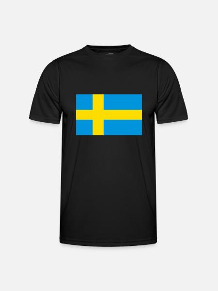 Sweden - Men's Functional T-Shirt - black