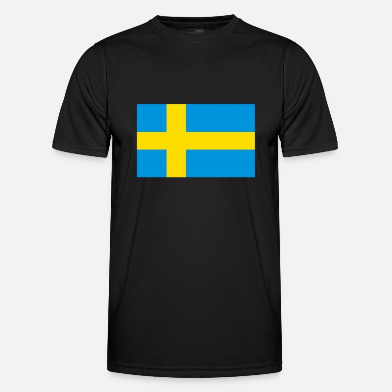 Schweden Männer Funktions-T-Shirt