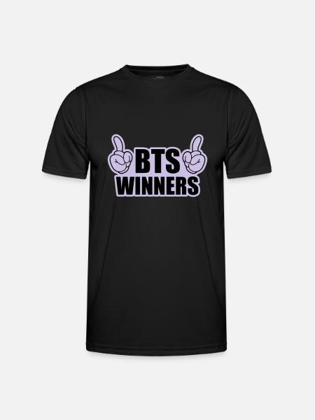 BTS Winners - T-shirt sport Homme - noir
