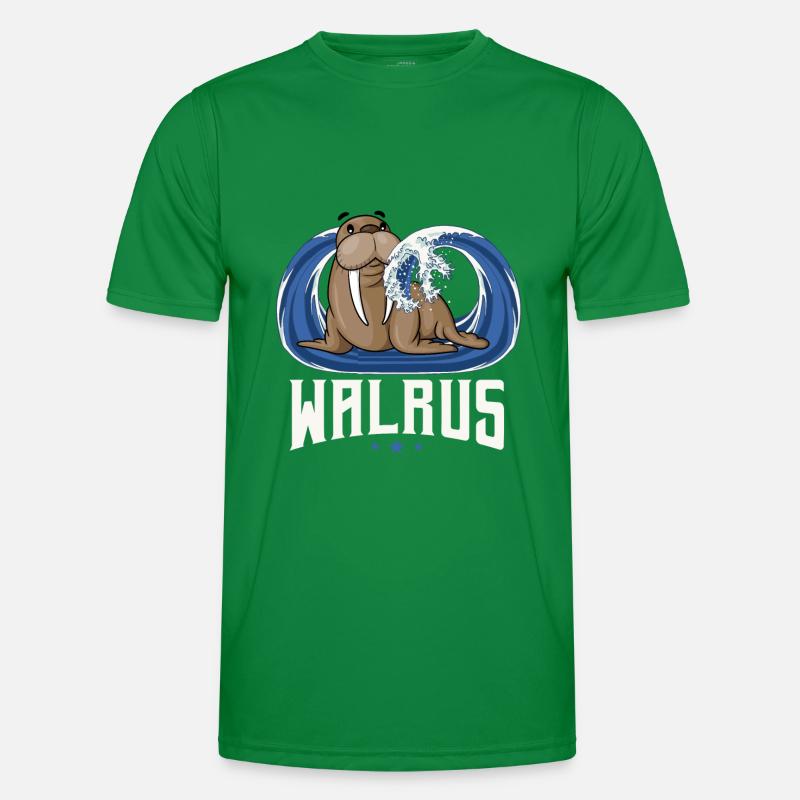 Walross Männer Funktions-T-Shirt