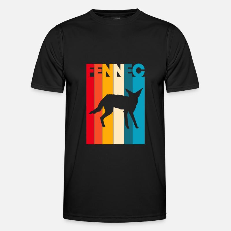 Fennek Wüstenfuchs Männer Funktions-T-Shirt