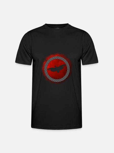 Vultures in Flight - Men's Functional T-Shirt - black