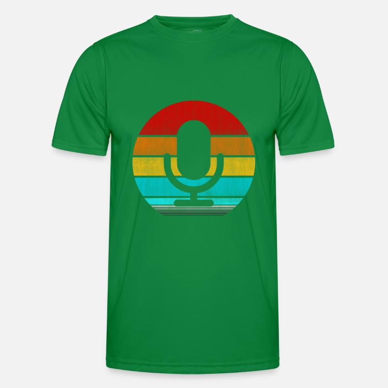 microphone Men's Functional T-Shirt