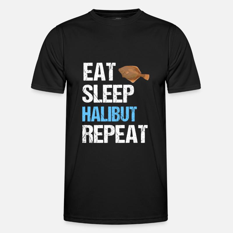 Halibut - Men's Functional T-Shirt - black