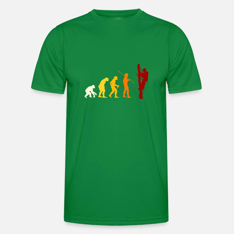 Évolution de l’arboriculteur T-shirt sport Homme