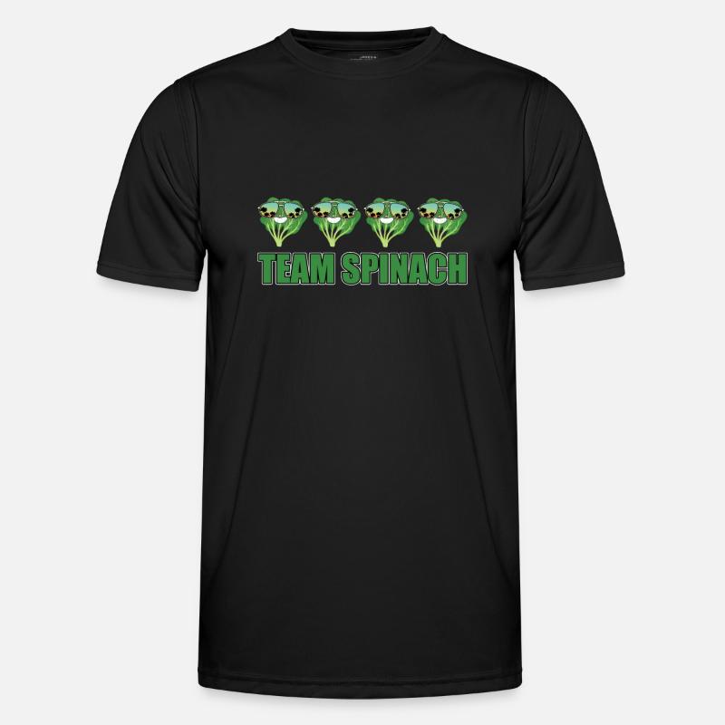 Team Spinach - Men's Functional T-Shirt - black