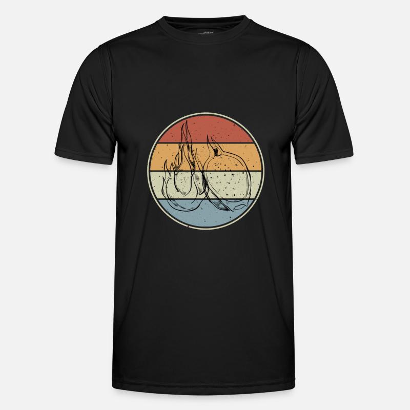 Drachenfrucht - Männer Funktions-T-Shirt - Schwarz