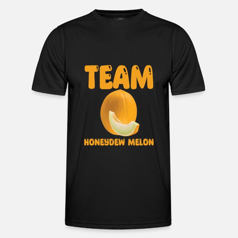 Team Honeydew Melon - Men's Functional T-Shirt - black