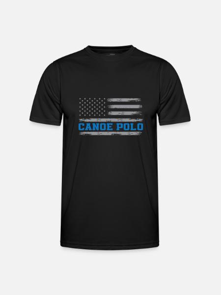 Kanupolo America - Men's Functional T-Shirt - black