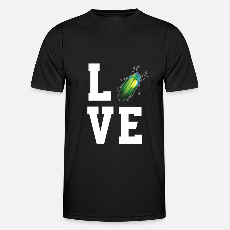 Dear magnificent beetles - Men's Functional T-Shirt - black