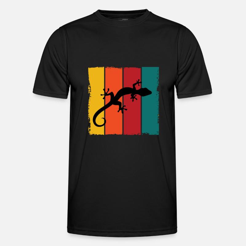 Gecko léopard T-shirt sport Homme
