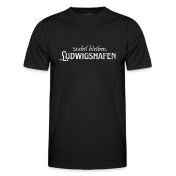 Rester stable Ludwigshafen - T-shirt sport Homme - noir - Devant - AI Model Male 178 dark (178cm)