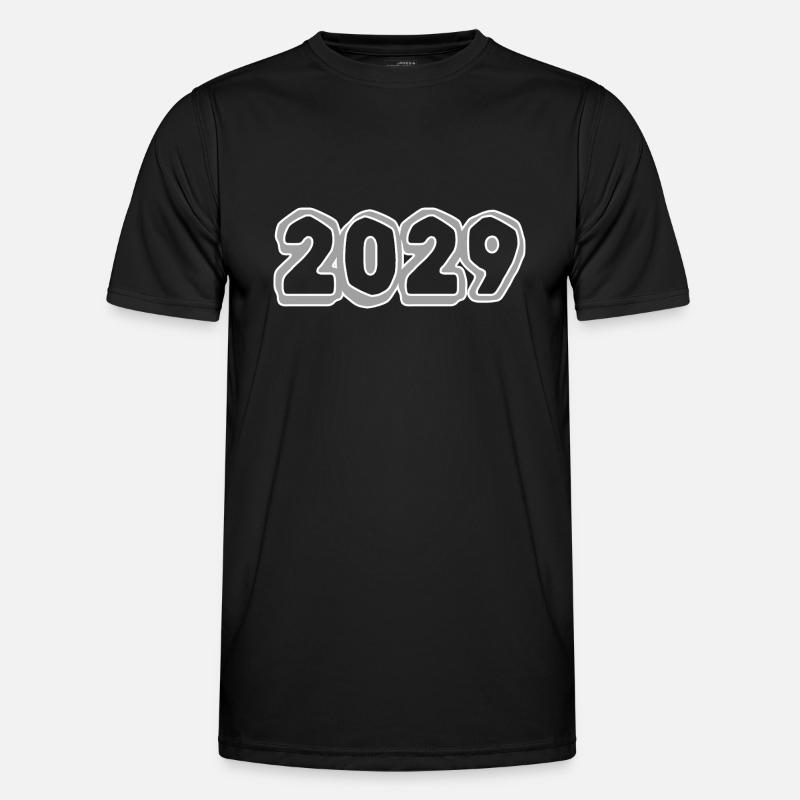 Born in 2029 - Men's Functional T-Shirt - black