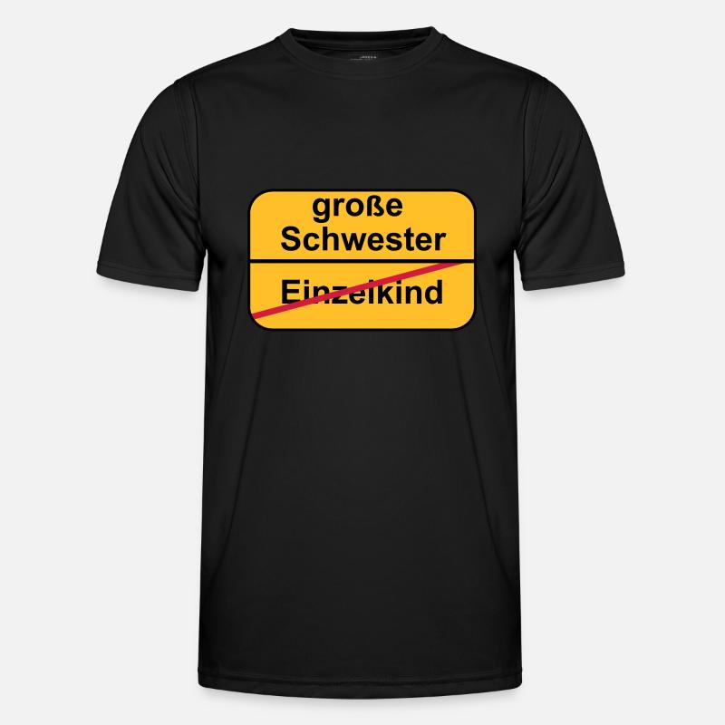 große Schwester Männer Funktions-T-Shirt