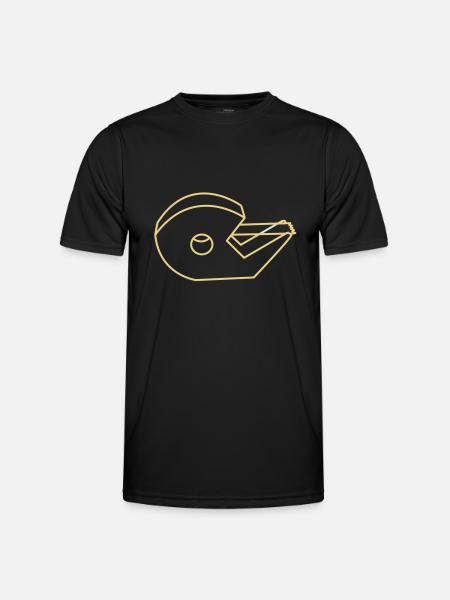 tesa - Männer Funktions-T-Shirt - Schwarz