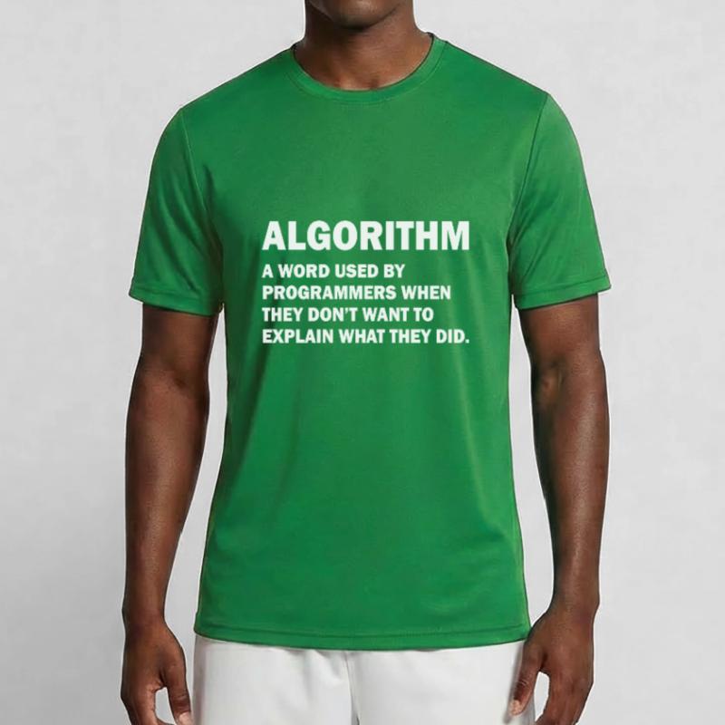 Algorithm Admin Informatik Nerd Programming Männer Funktions-T-Shirt