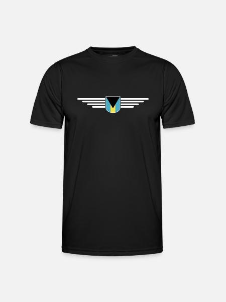 Bahamas fans: Tropical design - Men's Functional T-Shirt - black