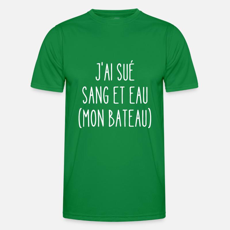 sué sang et eau T-shirt sport Homme