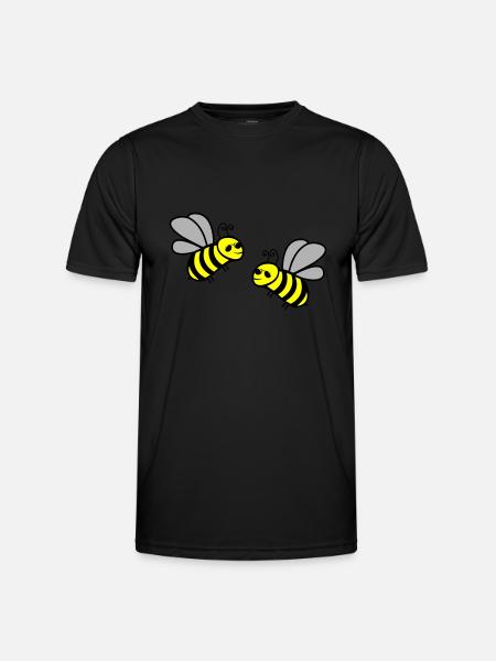Bee Cool 2 - Men's Functional T-Shirt - black
