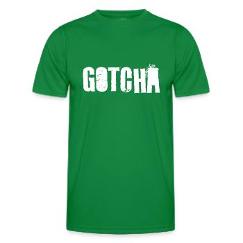 Gotcha - Männer Funktions-T-Shirt - Kelly Green - Vorne - AI Model Male 178 dark (178cm)